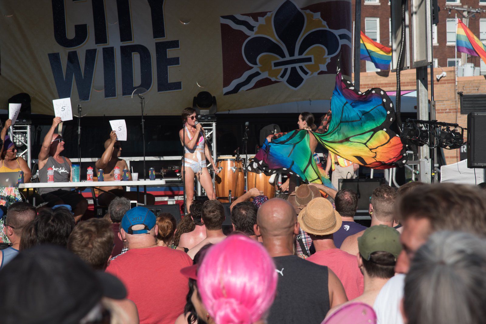 2017 World Naked Bike Ride in St. Louis